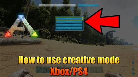 how to go into creative mode in ark command