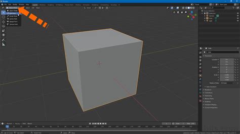 how to go into edit mode in blender