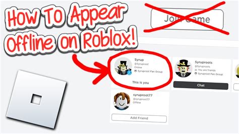 how to go offline on roblox