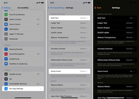how to go to apps on iphone settings