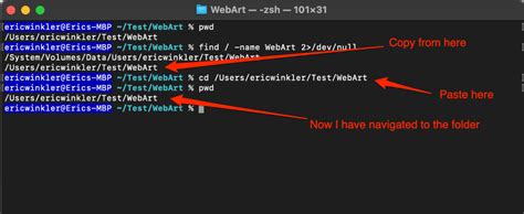 how to go to main directory in terminal