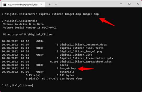 how to go to previous directory in cmd windows