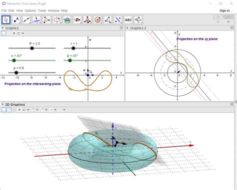 how to graph parametric equations in geogebra