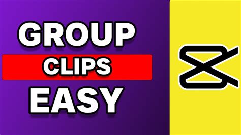 how to group clips in capcut pc