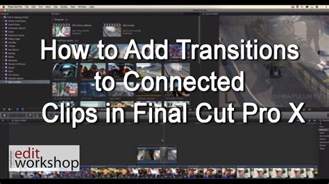 how to group clips in final cut pro