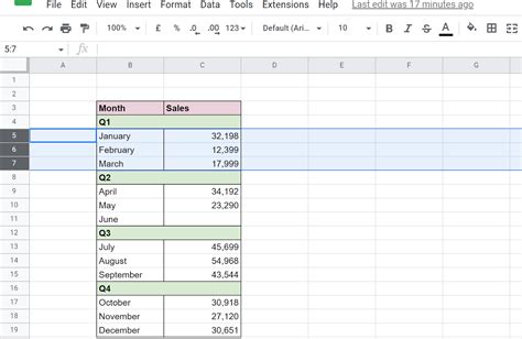 how to group data in google sheets