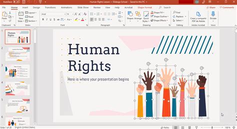 how to group in powerpoint mobile