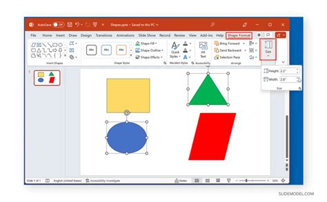 how to group multiple shapes in powerpoint