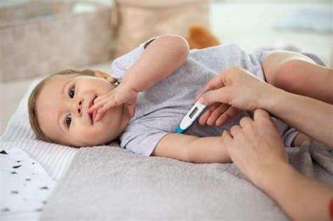 how to handle baby with fever