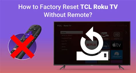 how to hard reset tcl android tv without remote