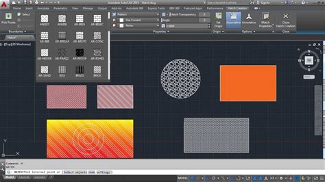 how to hatch in autocad