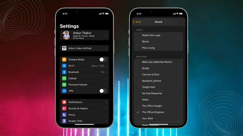 how to have a custom notification sound on iphone