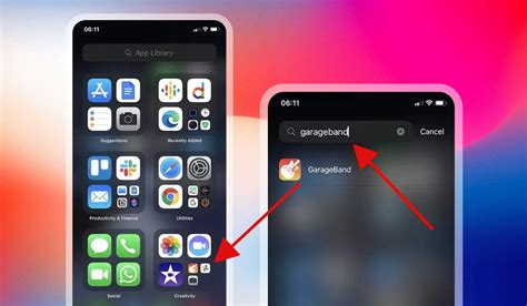 how to have a hidden app on iphone