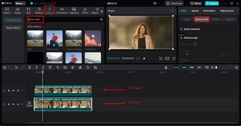 how to have blur background in capcut
