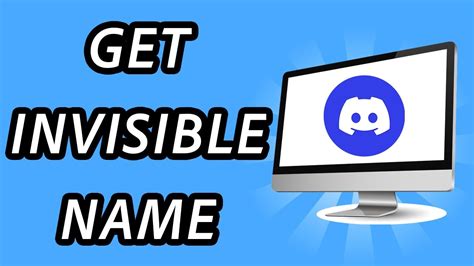 how to have invisible name on discord 2024