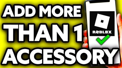 how to have more than one back accessory on roblox