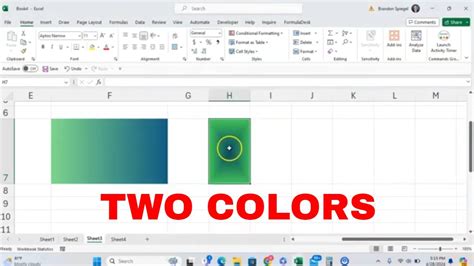 how to have two color in an excel cell