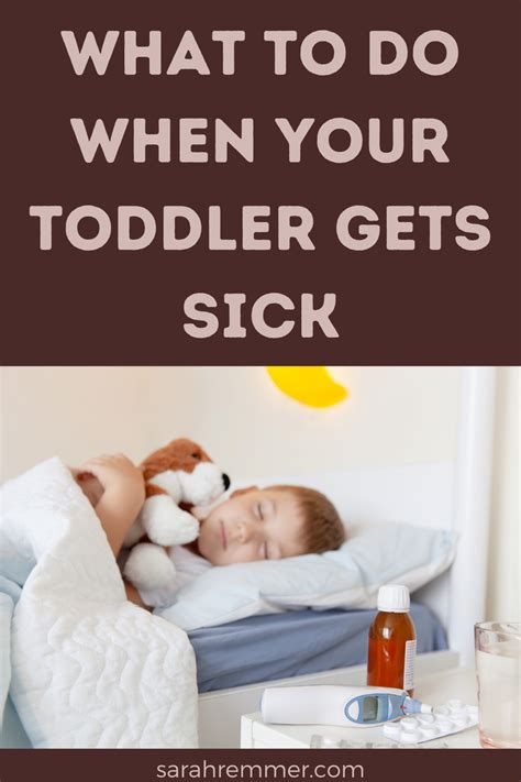 how to help a sick toddler