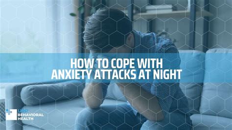 how to help anxiety attacks at night