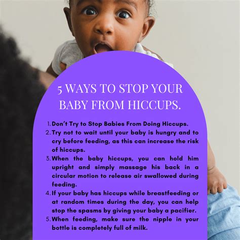 how to help babies with hiccups