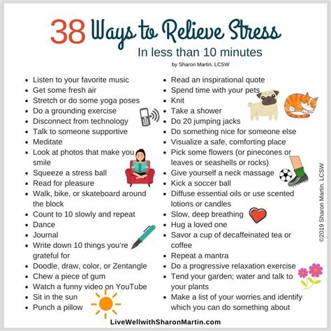 how to help relieve stress
