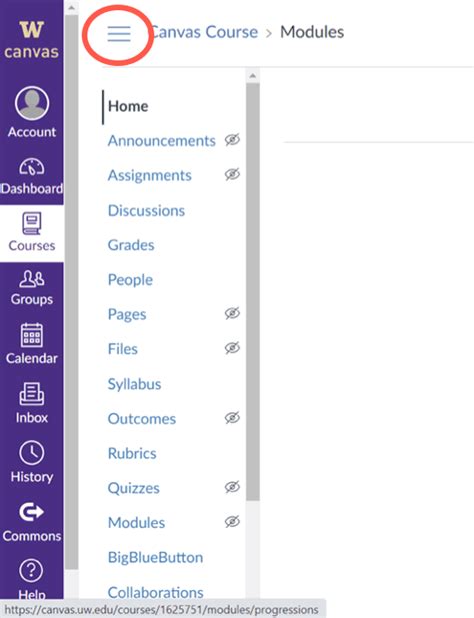 how to hide a canvas course from students
