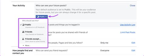 how to hide all my posts from someone on facebook