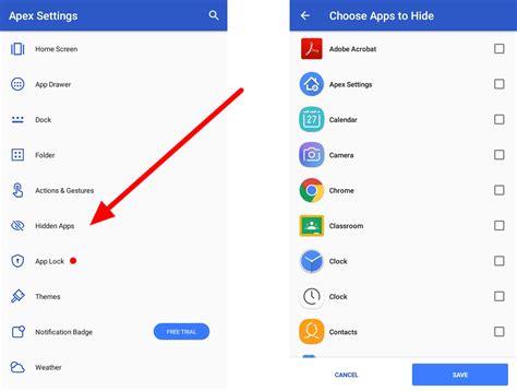 how to hide app icon in android
