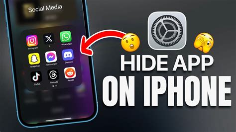 how to hide app in iphone 11
