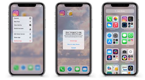 how to hide app library in iphone