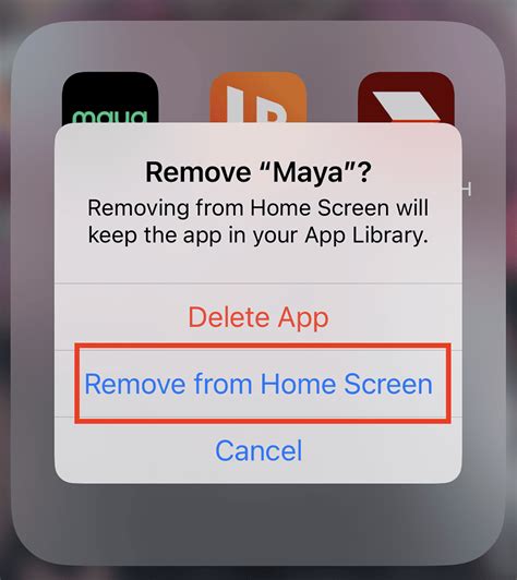 how to hide apps from home screen