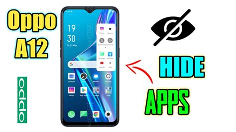 how to hide apps in oppo a12