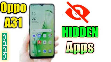 how to hide apps in oppo a31