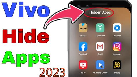 how to hide apps on android vivo