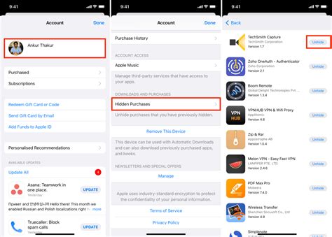how to hide apps on iphone app store