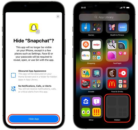 how to hide apps on iphone with face id