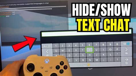 how to hide chat box on xbox roblox