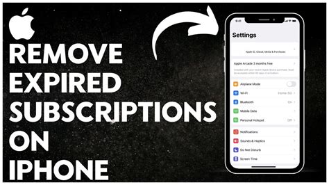 how to hide expired subscriptions on iphone