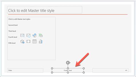 how to hide footer in powerpoint