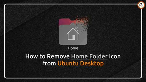 how to hide home folder in ubuntu