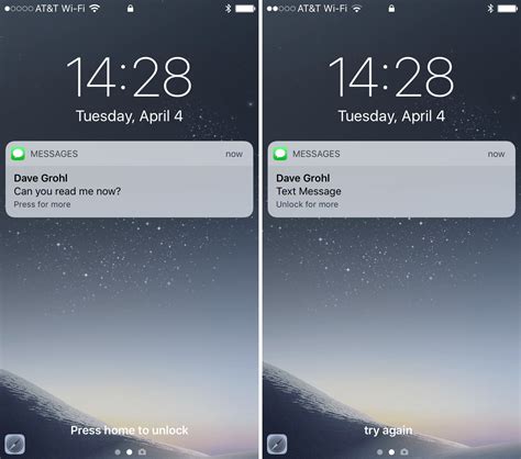 how to hide messages on lock screen