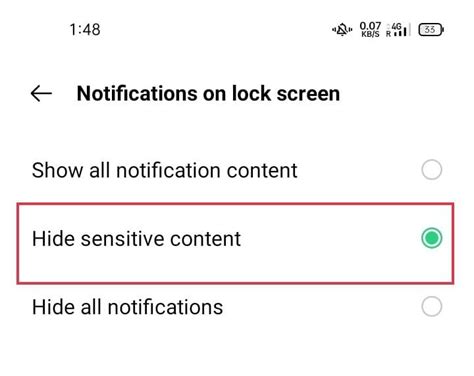 how to hide messages on lock screen pixel