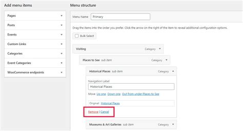 how to hide page in wordpress from menu