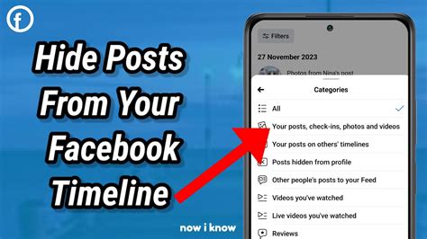 how to hide post from fb timeline