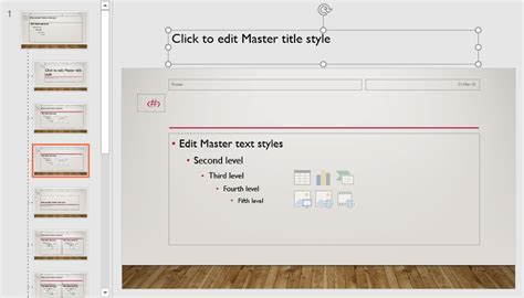 how to hide slide title in powerpoint