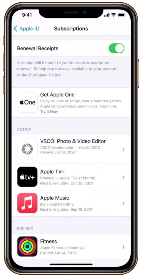 how to hide subscriptions on apple store
