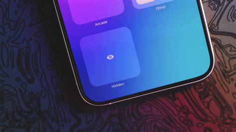 how to hide the hidden folder on ios 18