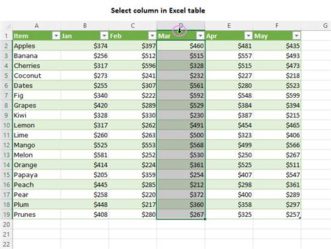 how to highlight row and column in excel when selecting a cell