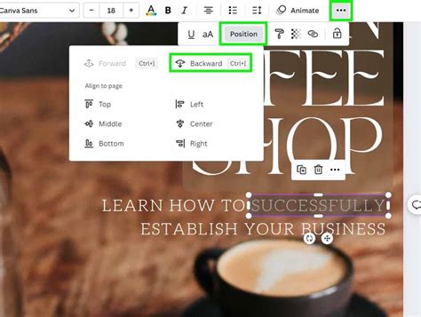 how to highlight text in canva mobile