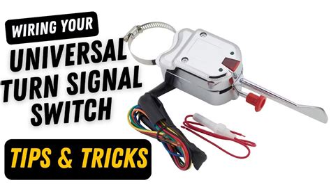 how to hook up universal turn signal switch
